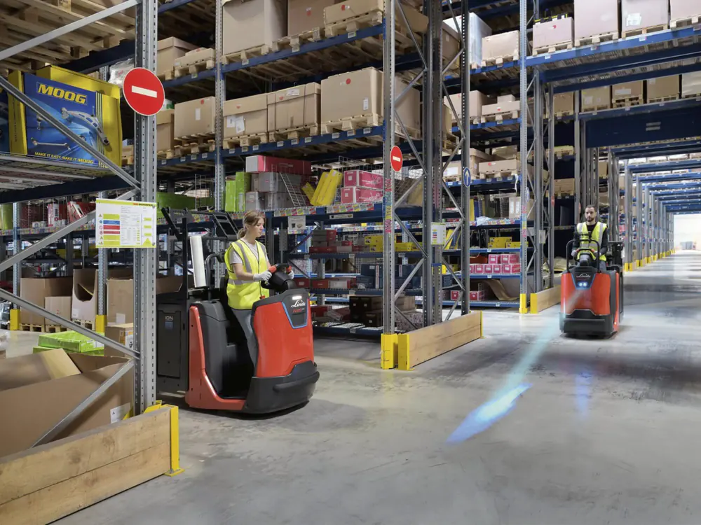 Reachtrucks bij BSB Machines